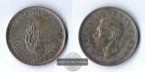 Süd Afrika,  5 Shillings  1952    Schooner in harbor    FM-Fr...