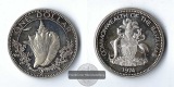 Bahamas,  1 Dollar  1974 Silver Proof Issue FM-Frankfurt  Fein...