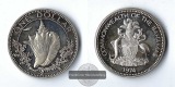Bahamas,  1 Dollar  1974 Silver Proof Issue FM-Frankfurt  Fein...