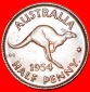 · KÄNGURU RECHT: AUSTRALIEN ★ 1/2 PENNY 1954. PERTH! OHNE ...