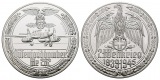 Linnartz 2. Weltkrieg Silbermedaille, Düsenjagdbomber - ME-26...