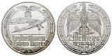 Linnartz 2. Weltkrieg Silbermedaille, Kurzstartflugzeug - Fies...