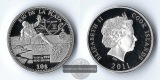 Cook Island,  10 Dollar  2011 Rio de la Plata   FM-Frankfurt  ...