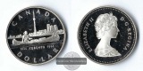 Kanada,  1 Dollar  1984  Toronto     FM-Frankfurt  Feinsilber:...