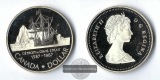 Kanada  1 Dollar  1987  Detroit de Davis Strait FM-Frankfurt  ...