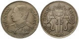 13,5 g Feinsilber. Rama V. der Große (1868–1910) Chulalongkorn