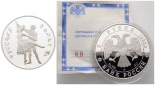 31,1 g Feinsilber. Russisches Ballett incl. Zertifikat