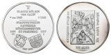 Freiberg, Bergbau-Medaille 2003; 999 AG, 31,1 g, Ø 40,0 mm, PP