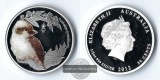 Australien,  50 Cents  2012  Kookaburra FM-Frankfurt  Feinsilb...