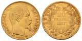 5,81 g Feingold. Napoleon III. (1852-1870)