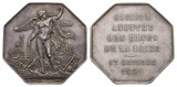 Frankreich; Bergbaumedaille 1854, Silber, 38,33 g, Ø 37,8 mm