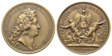 Frankreich; Medaille 1675, moderne Prägung, Bronze, 39,24 g, ...