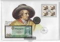 Numisnotenbrief - Deutschland J.W.Goethe 20 Mark DDR Note & BR...