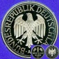 1997 D * 1 Deutsche Mark Polierte Platte PP, proof, top