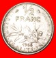 · SÄERIN (1964-2001): FRANKREICH ★ 1/2 FRANC 1966! OHNE VO...