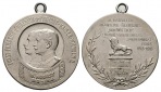 Linnartz Waldeck-Pyrmont Neusilbermedaille 1913 (Rückert) Wit...