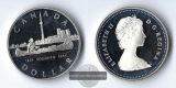 Kanada,  1 Dollar  1984  Toronto     FM-Frankfurt  Feinsilber:...
