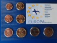 Finnland - KMS 1 ct - 2 Euro 2004 acht Münzen unzirkuiert in ...