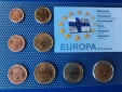 Finnland - KMS 1 ct - 2 Euro 2010 acht Münzen unzirkuiert in ...