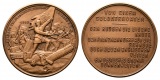 Linnartz 1. Weltkrieg Bronzemedaille 1914 (M&W) a.d. Feldzug f...