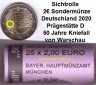 Rolle 2 Euro Gedenkmünze 2020...D...Kniefall
