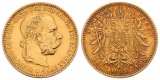 3,05 g Feingold. Franz Joseph I. (1848 - 1916)