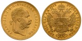 3,44 g Feingold. Franz Joseph I. (1848 - 1916)