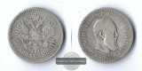 Russland, 50 Kopeken  1894   Alexander III.  FM-Frankfurt  Fei...