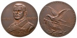 Linnartz 1. Weltkrieg Bronzemedaille 1926 10.Gedenktag Skagerr...