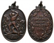Linnartz 1. Weltkrieg Bronzegussmedaille 1914 (Lehzen) das Gro...