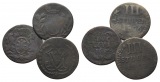 Altdeutschland; 3 Kleinmünzen 1806/169?/1803