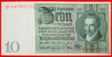 • REICHSBANKNOTE: DEUTSCHLAND ★ 10 MARK 1929! OHNE VORBEHALT!