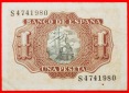 • ALVARO DE BAZAN (1526-1588): SPANIEN ★ 1 PESETA 1953 SCH...