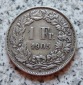 Schweiz 1 Franken 1905 B, besser