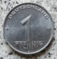 DDR 1 Pfennig 1952 A, funz/unz