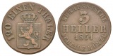 Altdeutschland, Kleinmünze 1851