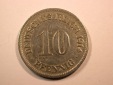E26  KR  10 Pfennig 1914 G in ss+, geputzt   Originalbilder
