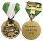 Westbarthausen-Kleekamp; tragbare Schützenmedaille 1989 am Ba...