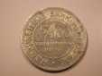 E28  Notgeld Hamburg 1923  5/100 Verrechnungsm. in ss, Randfeh...