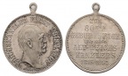 Linnartz Bismarck Tragbare versilb Messingmedaille 1895 a.s. 8...