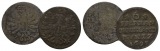 Altdeutschland,2 Kleinmünzen