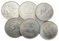DDR, 6 Münzen