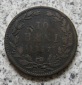 Rumänien 10 Bani 1867 Heaton