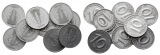 DDR, 9 Stck 10 Pfennig 1950 E, Deutschland