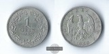 Deutschland, Weimarer Republik 1 Reichsmark  1925 E FM-Frankfu...