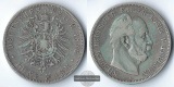 Preussen, Kaiserreich  5 Mark  1876 A  Wilhelm I. 1861 - 1888 ...