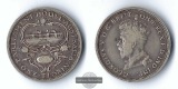 Australien  1 Florin  1927 Parliament House FM-Frankfurt  Fein...