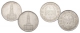 Drittes Reich, 5 Reichsmark 1934 und 1935