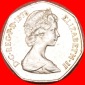 • SIEBENECK: GROSSBRITANNIEN ★ 50 NEU PENCE 1979! OHNE VOR...