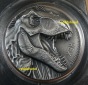 Tyrannosaurus Rex - T-Rex 10 Vatu 2021 Vanuatu Bi-Metall Kupfe...